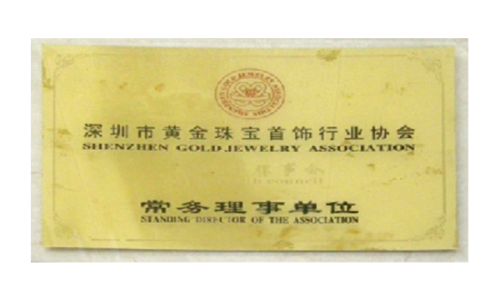 'Executive director unit of zhenzhen gold and jewelry industry association'
