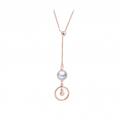 18K  Gold  Pearl  Pendant