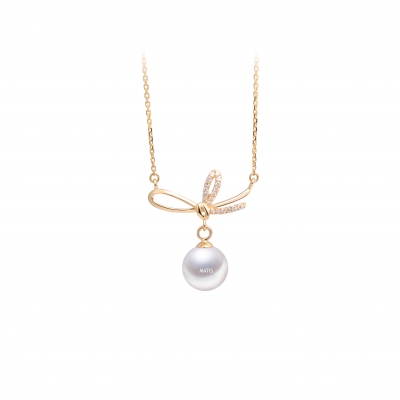 18K  Gold  Pearl  Pendant