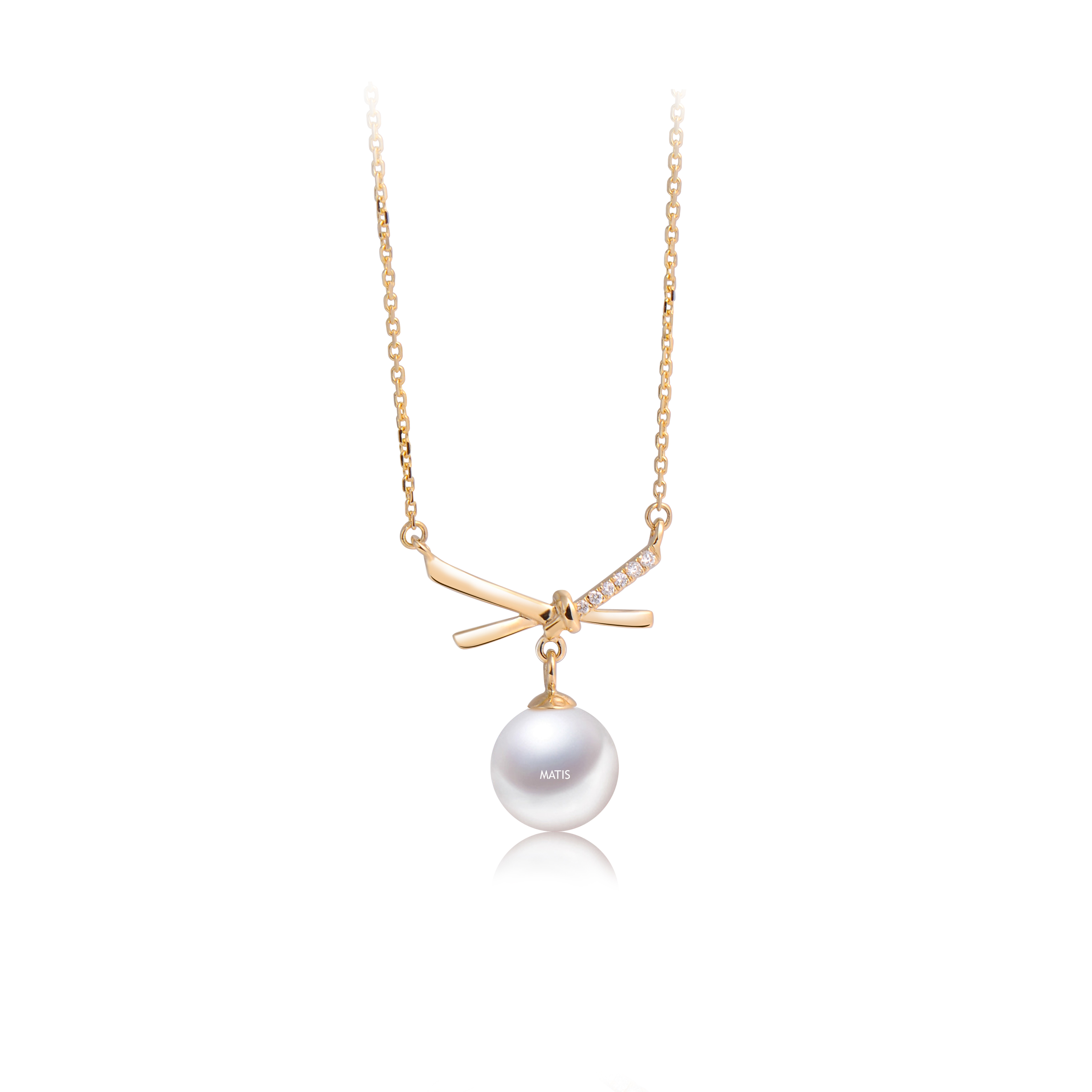 18K  Gold  Pearl  Pendant